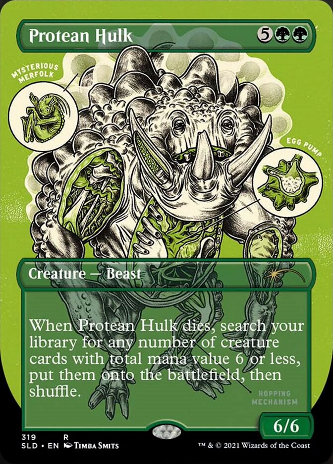 Protean Hulk (Borderless Foil Etched) [Secret Lair Drop Series] | Spectrum Games