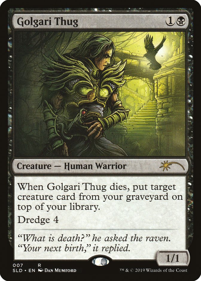Golgari Thug [Secret Lair Drop Series] | Spectrum Games