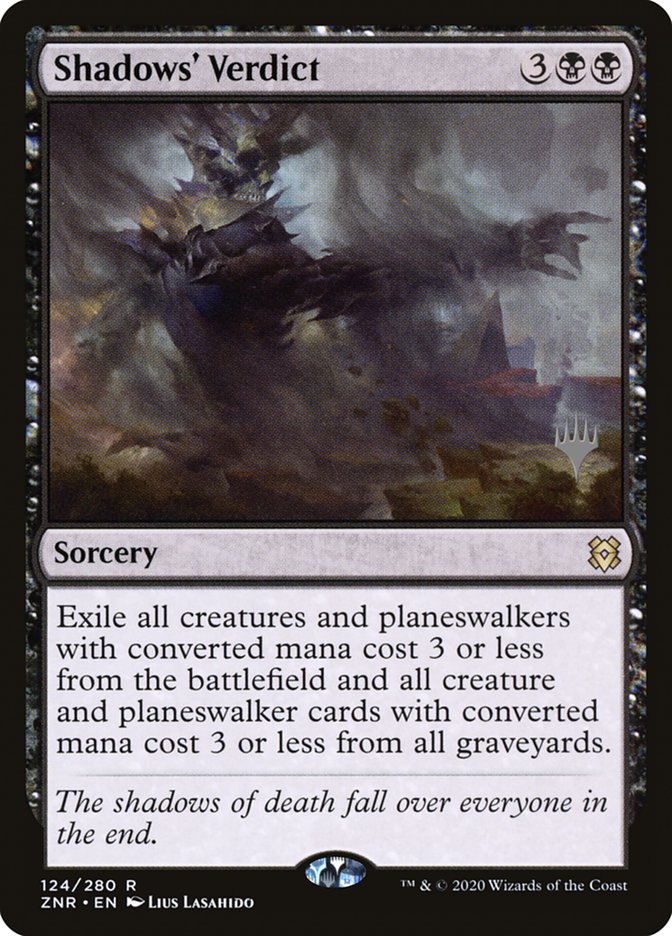 Shadows' Verdict (Promo Pack) [Zendikar Rising Promos] | Spectrum Games