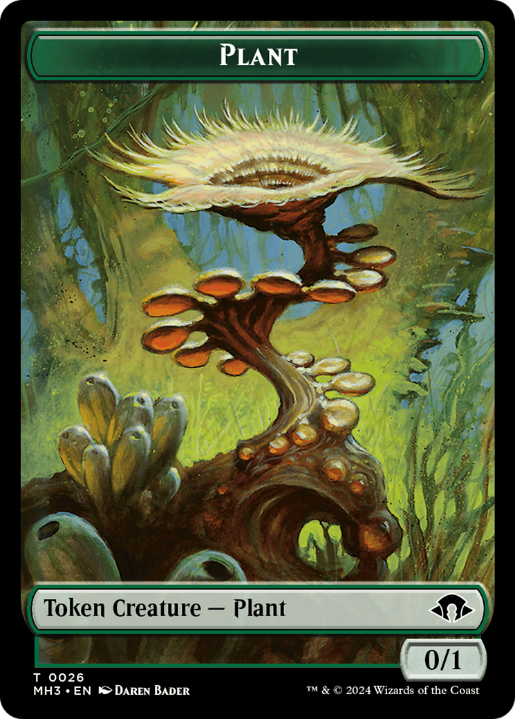 Plant Token [Modern Horizons 3 Tokens] | Spectrum Games