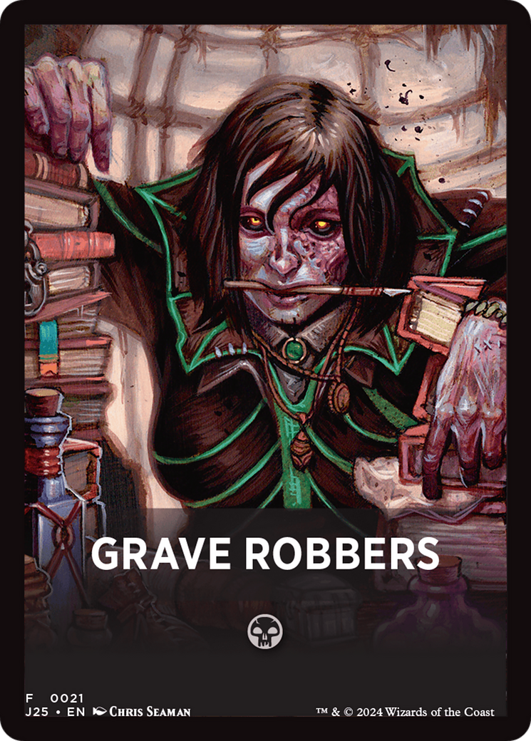 Grave Robbers Theme Card [Foundations Jumpstart Front Cards] | Spectrum Games