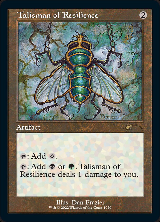 Talisman of Resilience (Foil Etched) [Secret Lair Drop Series] | Spectrum Games