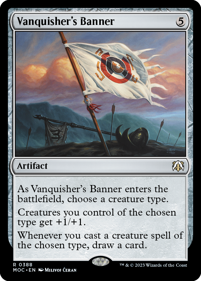 Vanquisher's Banner [March of the Machine Commander] | Spectrum Games