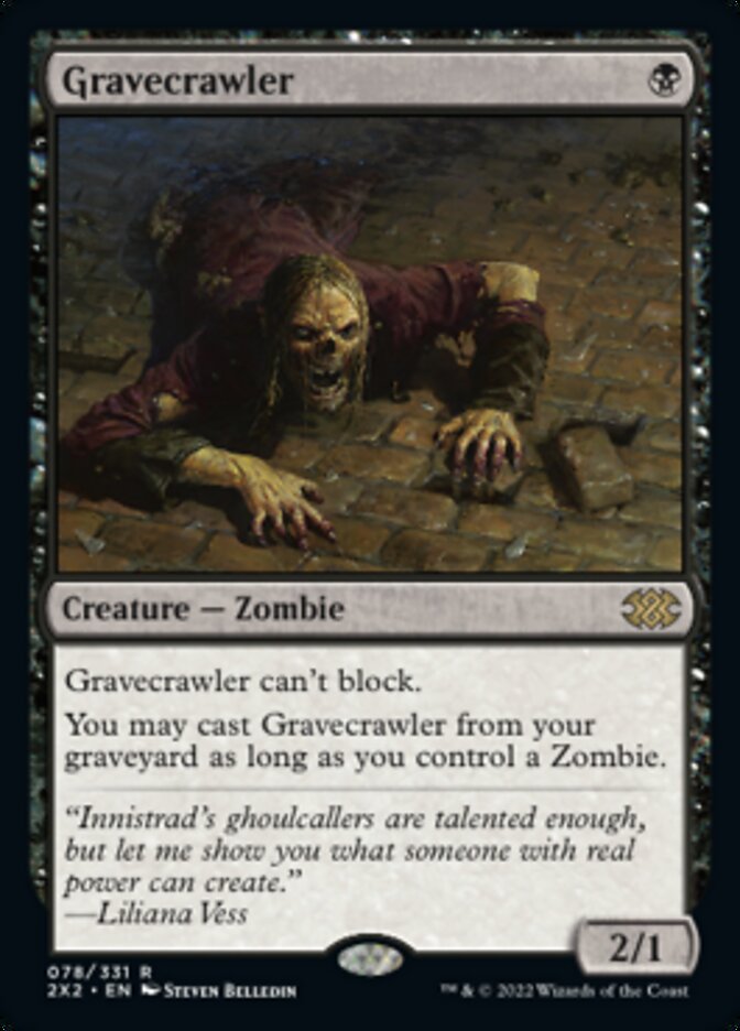 Gravecrawler [Double Masters 2022] | Spectrum Games