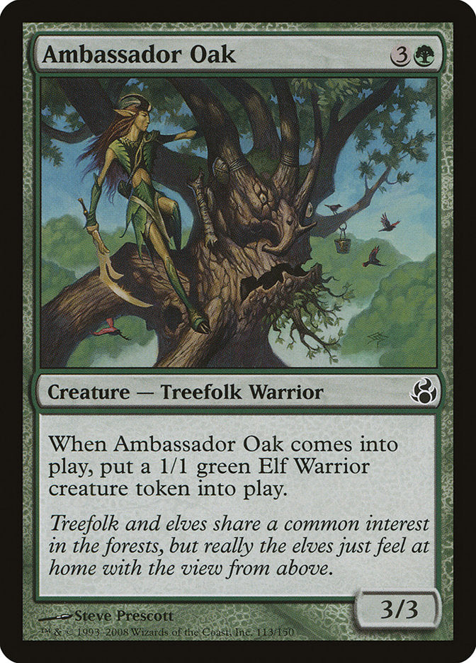 Ambassador Oak (Oversized) [Oversize Cards] | Spectrum Games