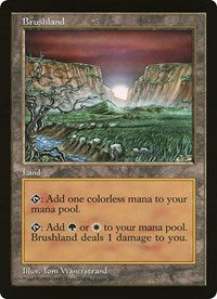 Brushland (Oversized) [Oversize Cards] | Spectrum Games