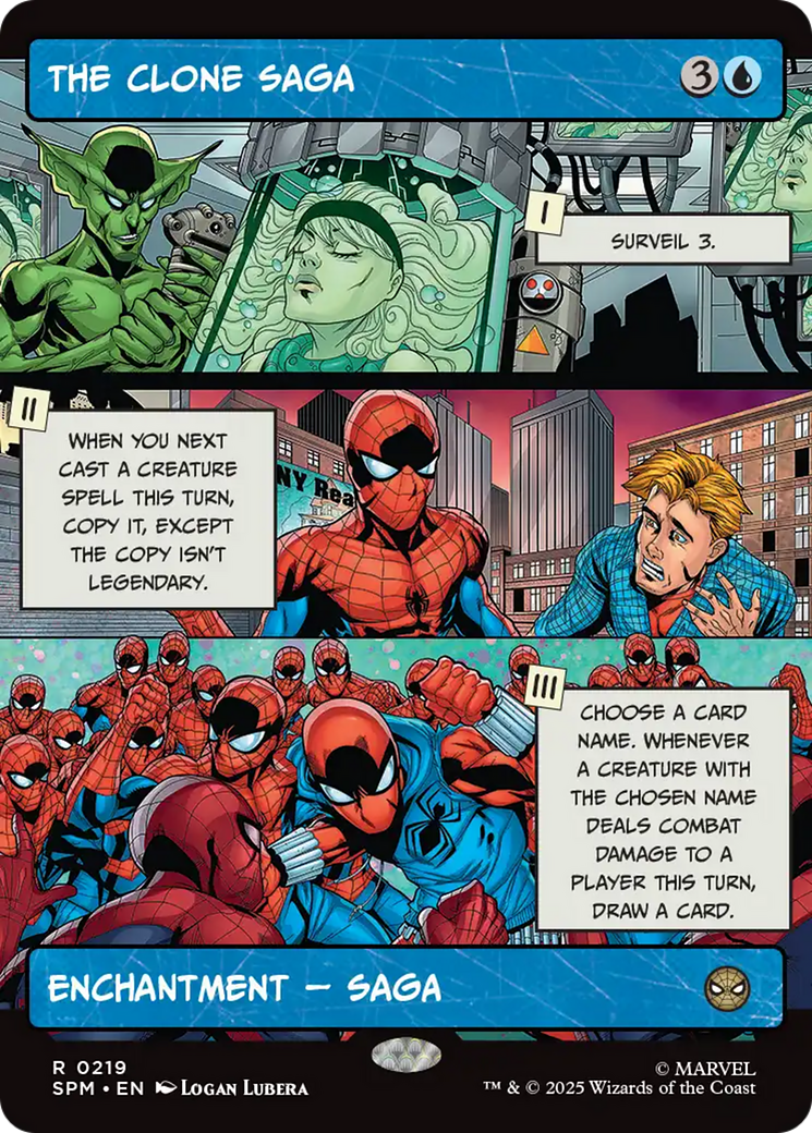 The Clone Saga (Borderless) [Marvel's Spider-Man] | Spectrum Games