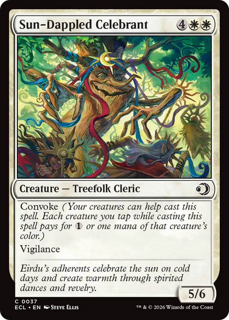 Sun-Dappled Celebrant [Lorwyn Eclipsed] | Spectrum Games
