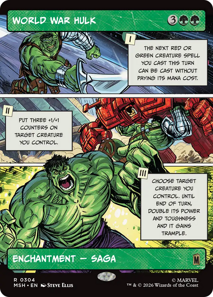 World War Hulk (Borderless) [Marvel Super Heroes] | Spectrum Games