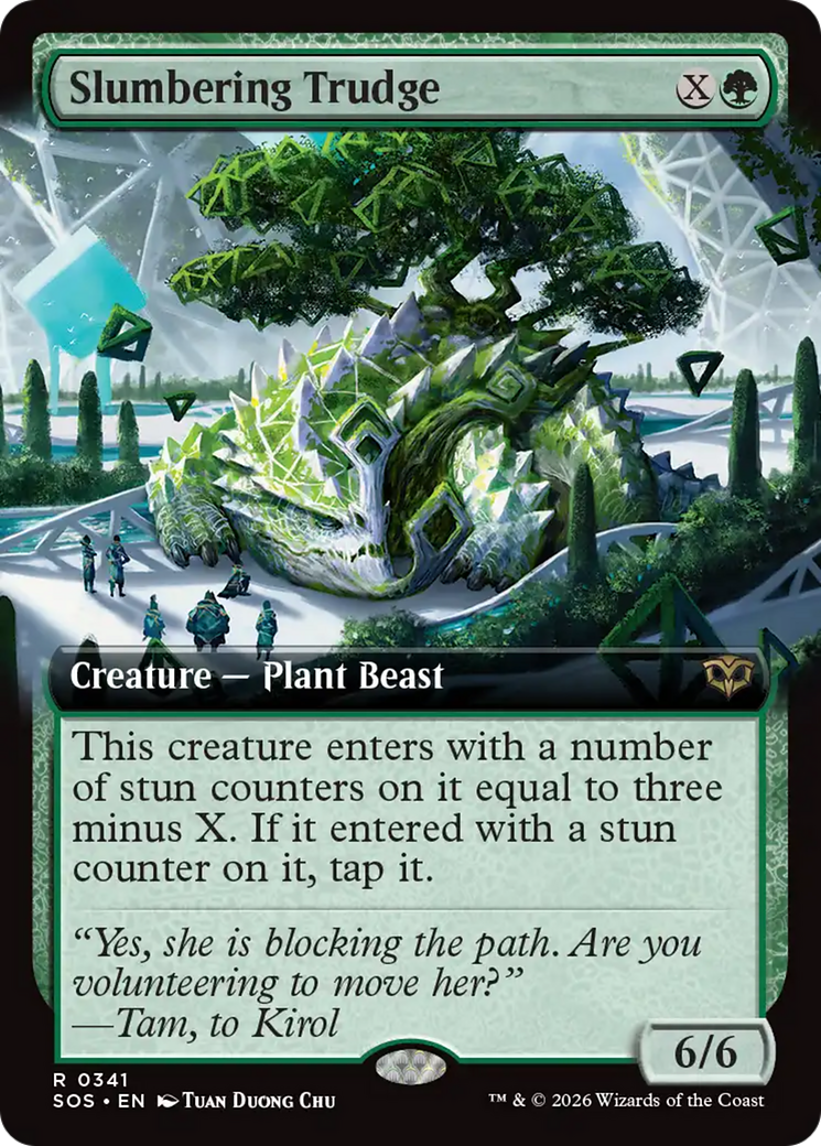Slumbering Trudge (Extended Art) [Secrets of Strixhaven] | Spectrum Games
