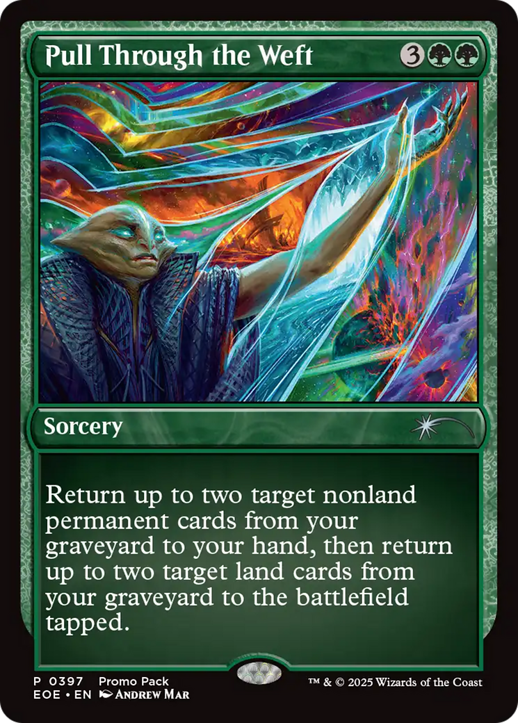 Pull Through the Weft [Edge of Eternities Promo Pack] | Spectrum Games