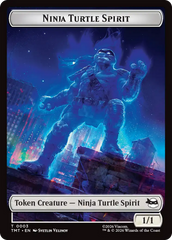 Mutant // Ninja Turtle Spirit Double-Sided Token [Teenage Mutant Ninja Turtles Tokens] | Spectrum Games
