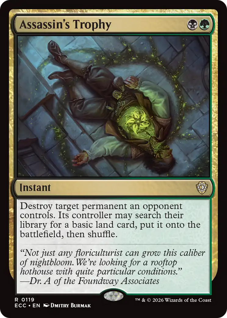 Assassin's Trophy [Lorwyn Eclipsed Commander] | Spectrum Games