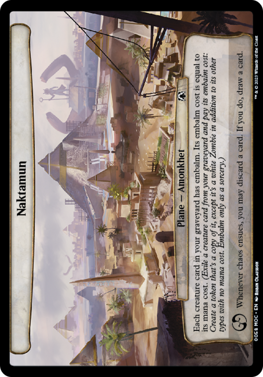 Naktamun [March of the Machine Commander] | Spectrum Games