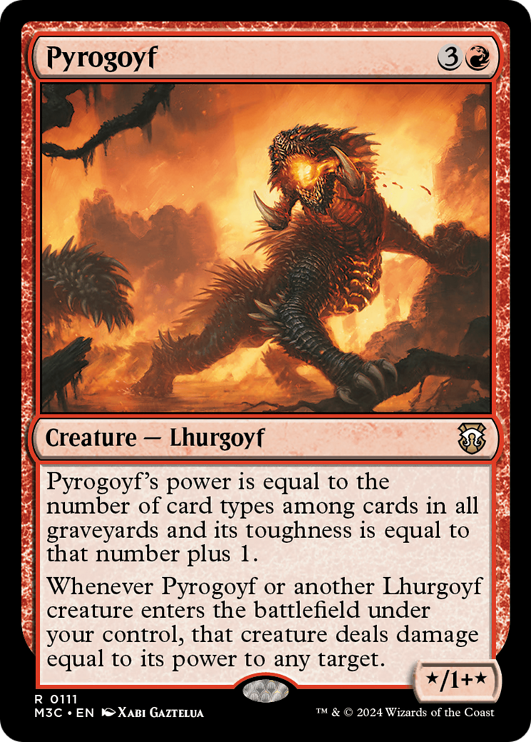 Pyrogoyf [Modern Horizons 3 Commander] | Spectrum Games