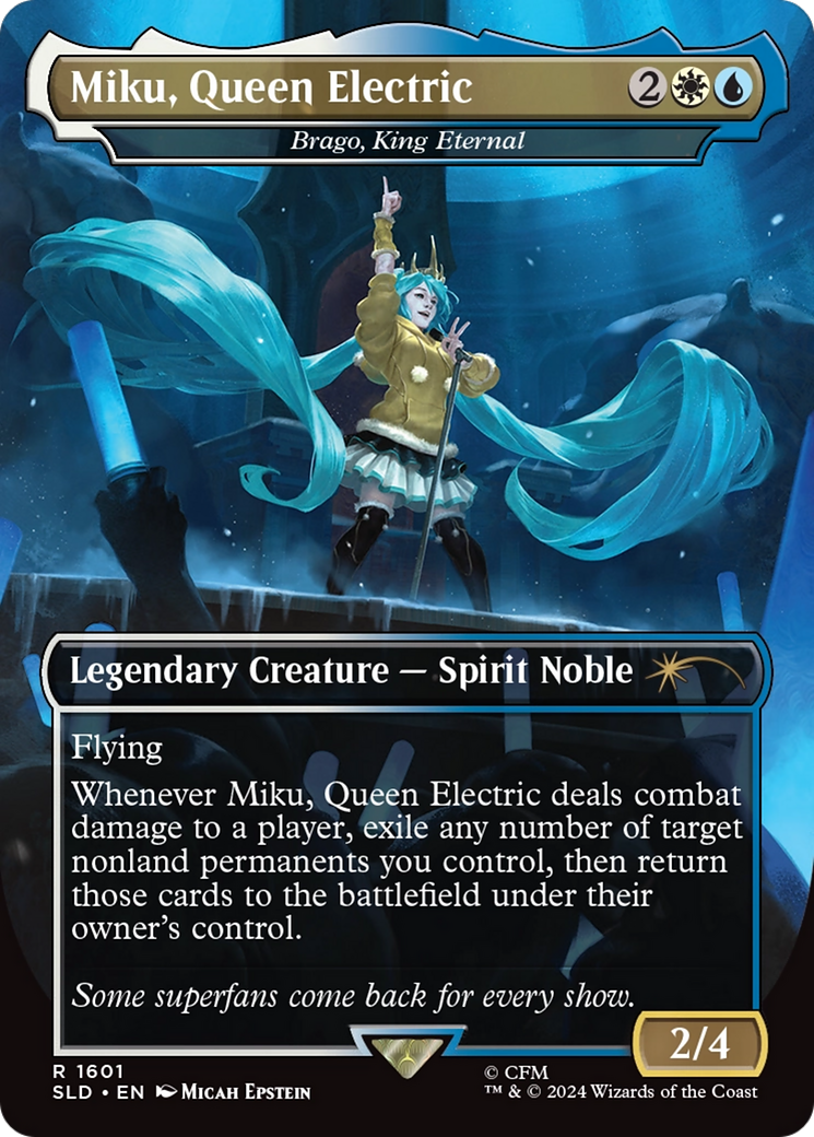 Miku, Queen Electric - Brago, King Eternal [Secret Lair Drop Series] | Spectrum Games
