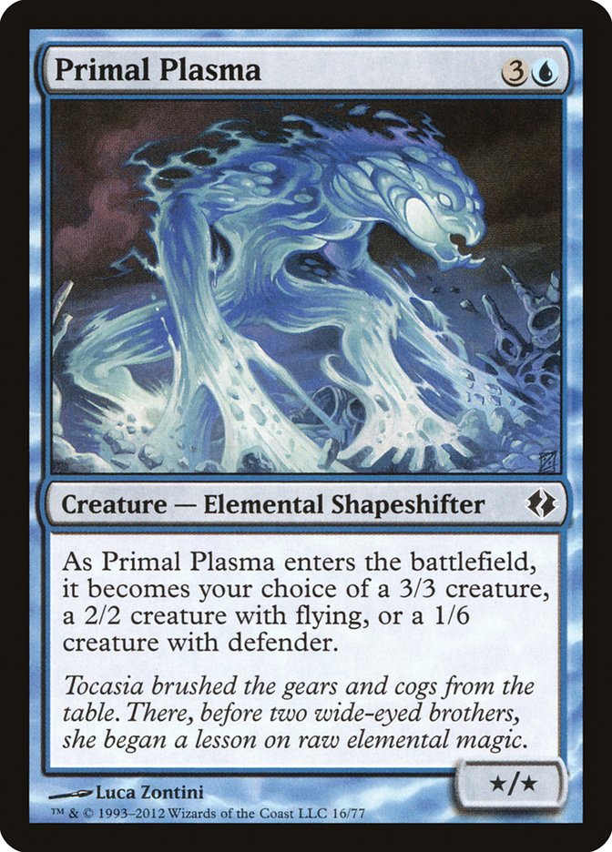 Primal Plasma [Duel Decks: Venser vs. Koth] | Spectrum Games