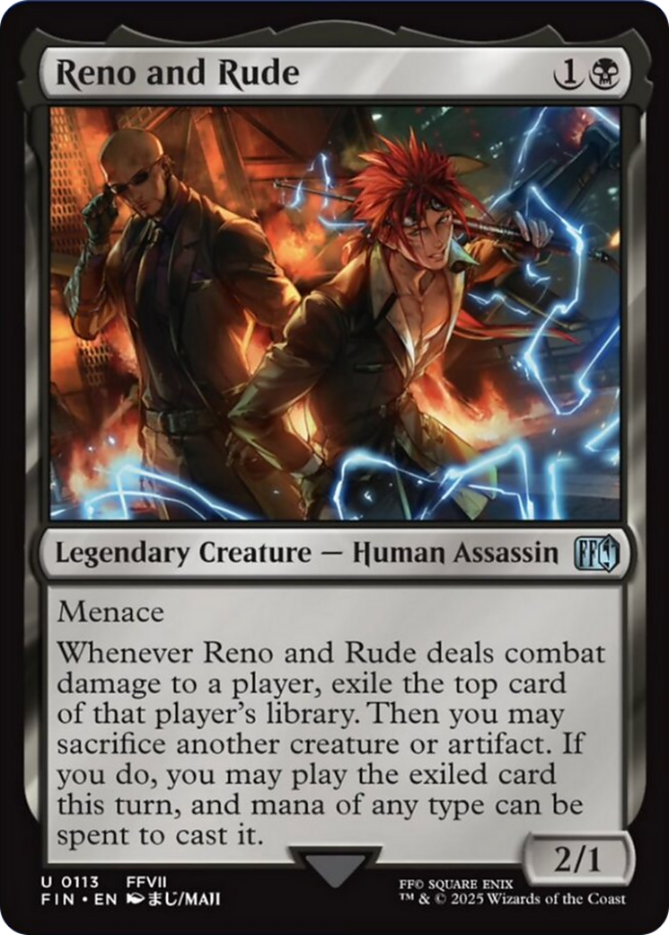 Reno and Rude [FINAL FANTASY] | Spectrum Games