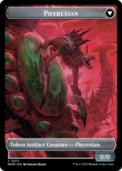 Incubator // Phyrexian (17) Double-Sided Token [March of the Machine Tokens] | Spectrum Games