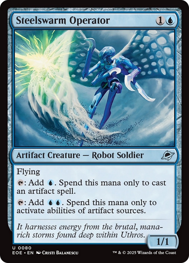 Steelswarm Operator [Edge of Eternities] | Spectrum Games