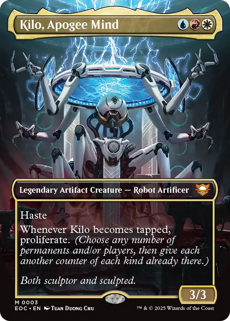 Kilo, Apogee Mind (Borderless) [Edge of Eternities Commander] | Spectrum Games