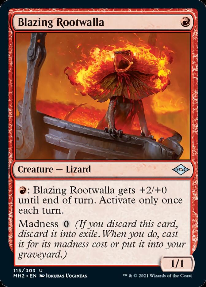 Blazing Rootwalla [Modern Horizons 2] | Spectrum Games