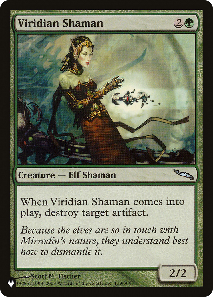 Viridian Shaman [The List Reprints] | Spectrum Games