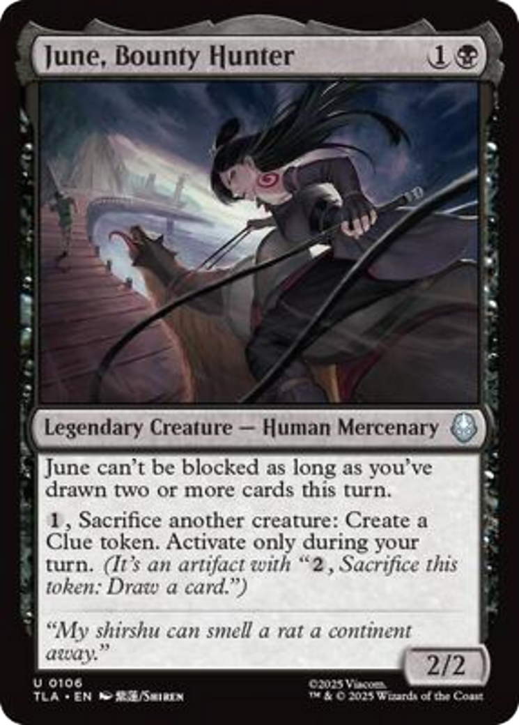 June, Bounty Hunter [Avatar: The Last Airbender] | Spectrum Games