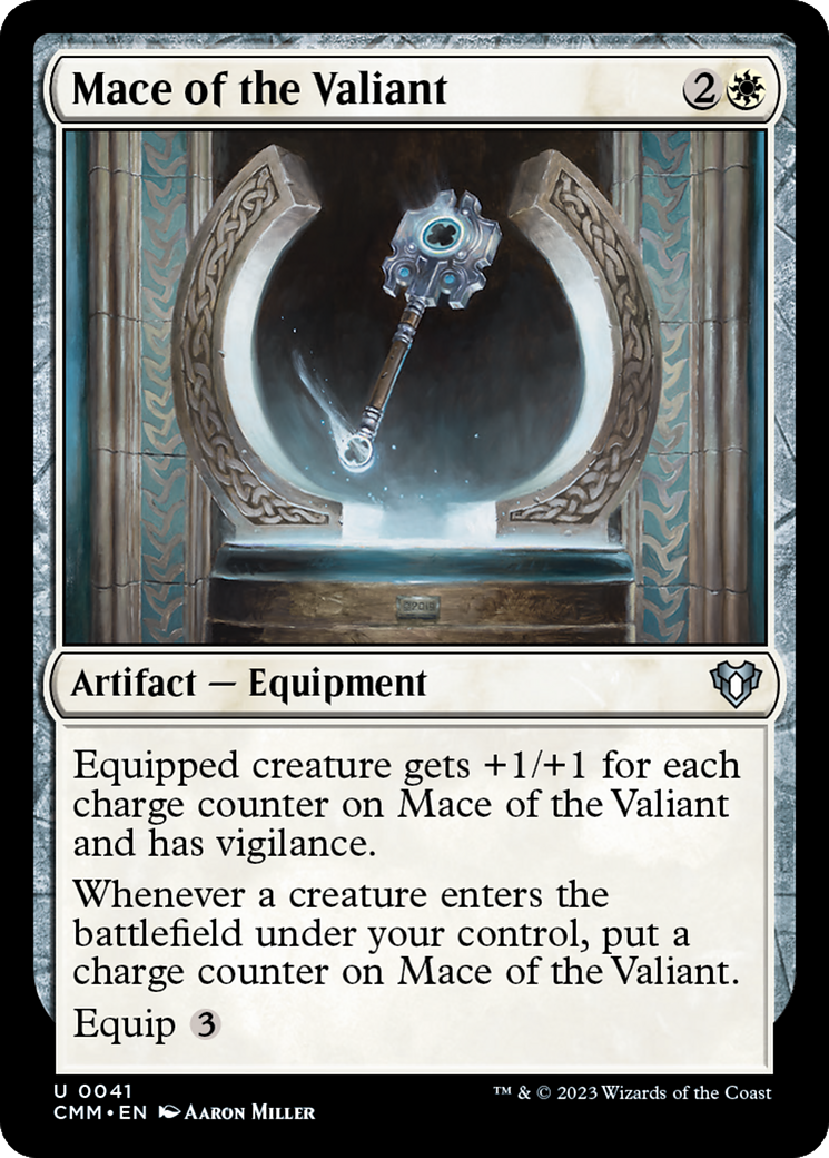 Mace of the Valiant [Commander Masters] | Spectrum Games