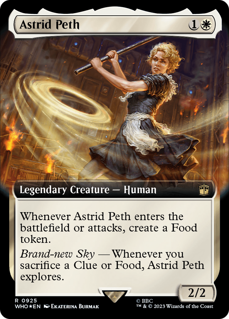 Astrid Peth (Extended Art) (Surge Foil) [Doctor Who] | Spectrum Games
