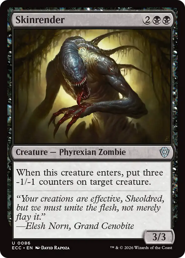 Skinrender [Lorwyn Eclipsed Commander] | Spectrum Games