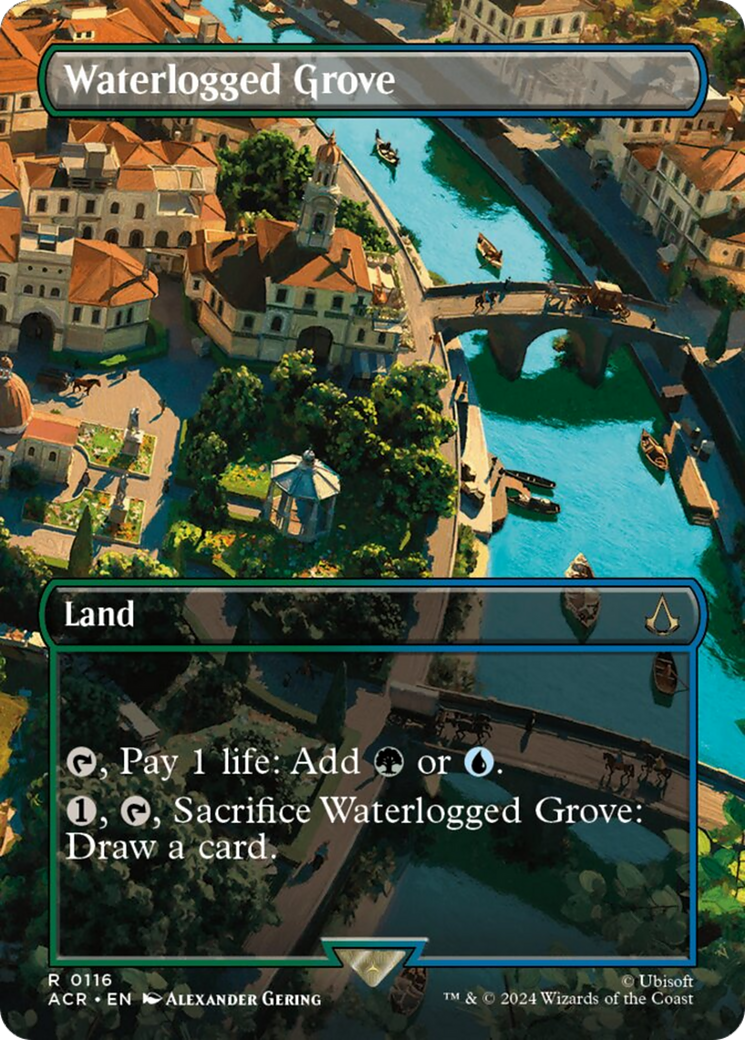 Waterlogged Grove (Borderless) [Assassin's Creed] | Spectrum Games