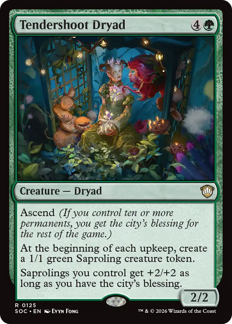 Tendershoot Dryad [Secrets of Strixhaven Commander] | Spectrum Games