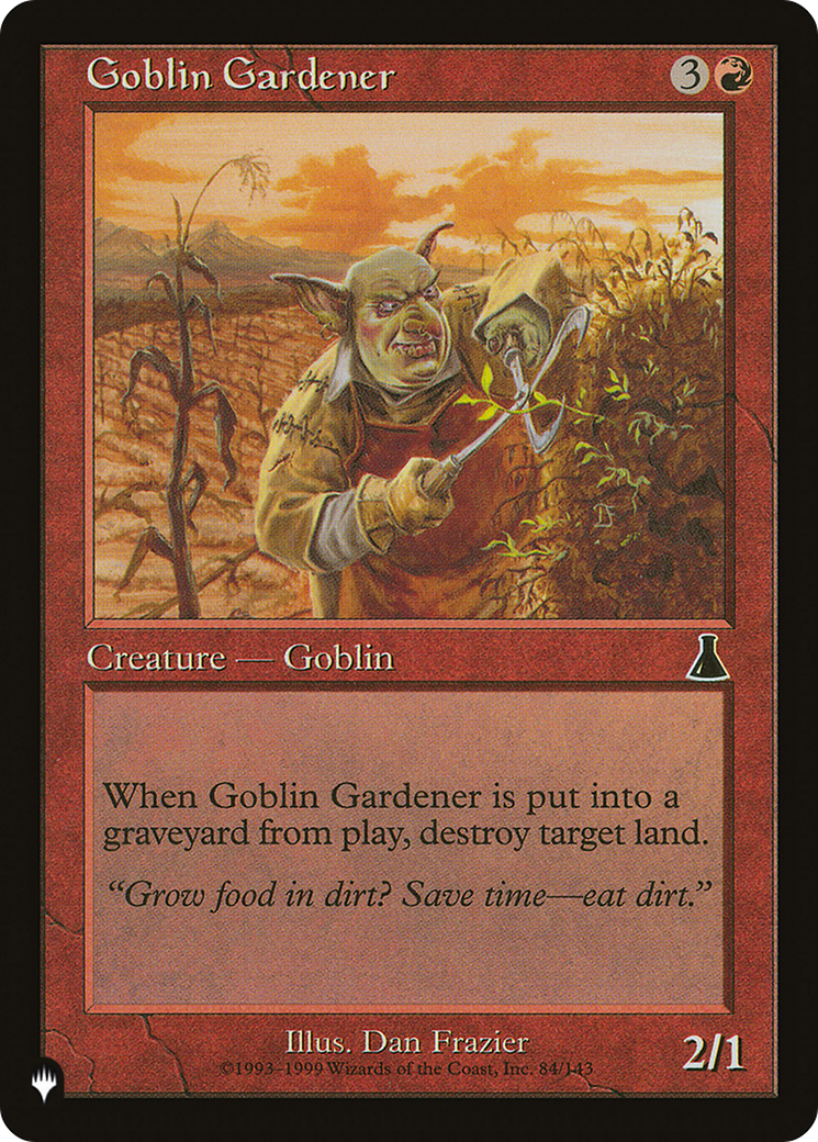 Goblin Gardener [The List Reprints] | Spectrum Games