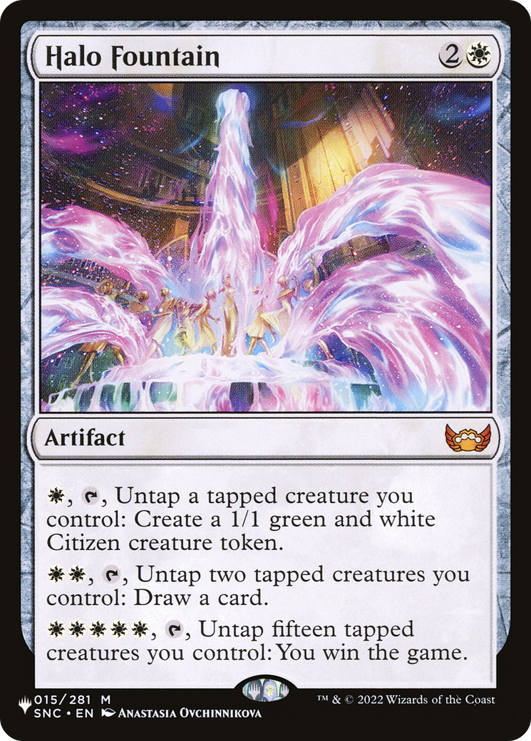 Halo Fountain [The List] | Spectrum Games