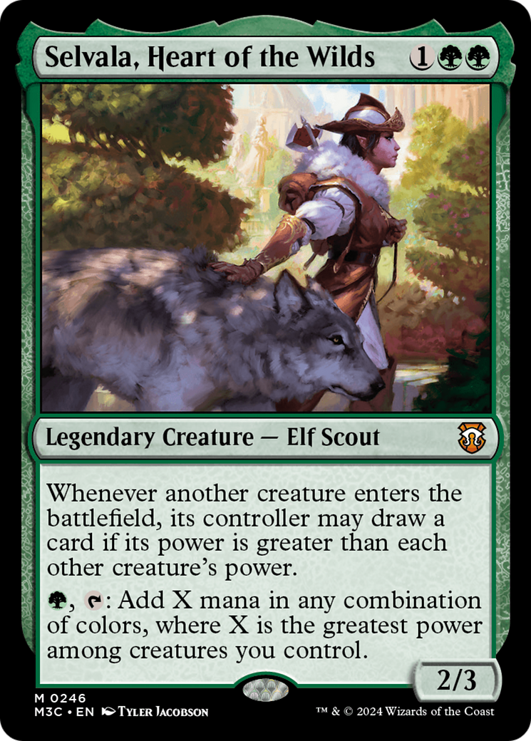 Selvala, Heart of the Wilds [Modern Horizons 3 Commander] | Spectrum Games