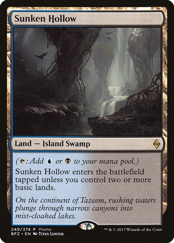 Sunken Hollow (Promo) [Standard Showdown Promos] | Spectrum Games