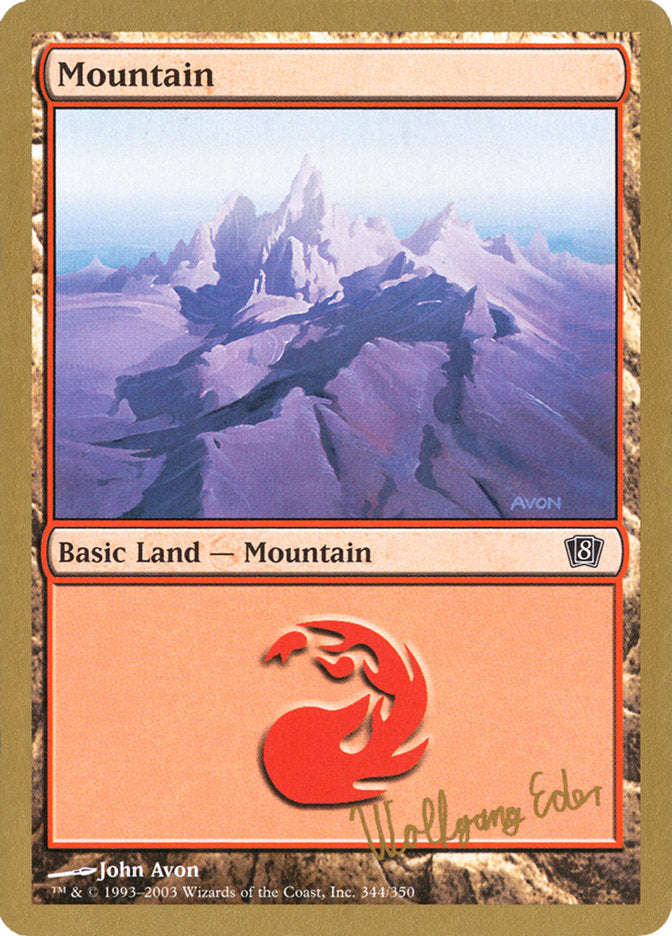 Mountain (Wolfgang Eder) [World Championship Decks 2003] | Spectrum Games