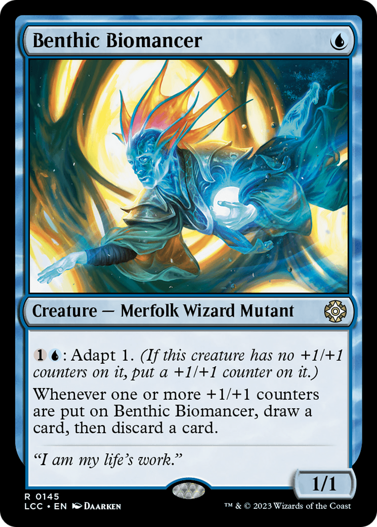 Benthic Biomancer [The Lost Caverns of Ixalan Commander] | Spectrum Games