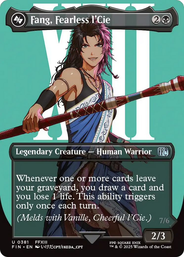 Fang, Fearless l'Cie (Borderless) [FINAL FANTASY] | Spectrum Games
