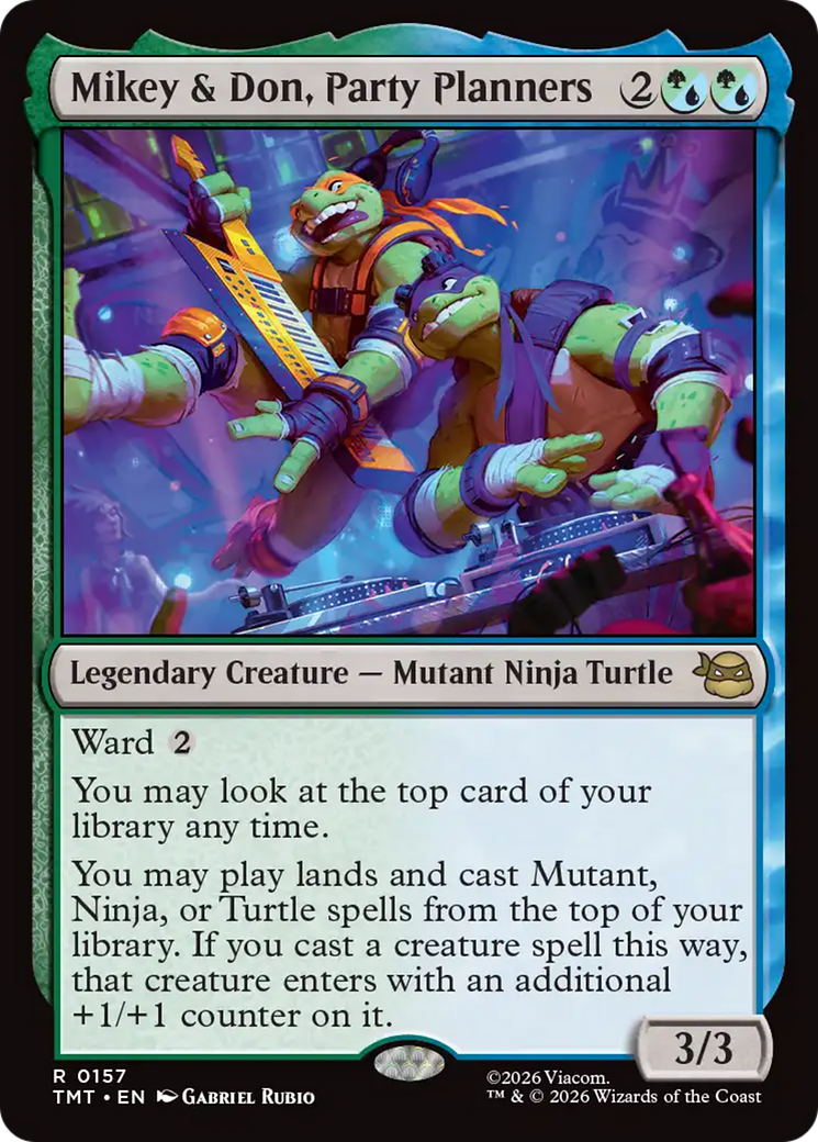 Mikey & Don, Party Planners [Teenage Mutant Ninja Turtles] | Spectrum Games