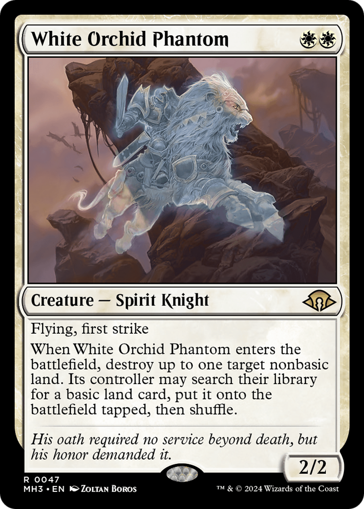 White Orchid Phantom [Modern Horizons 3] | Spectrum Games