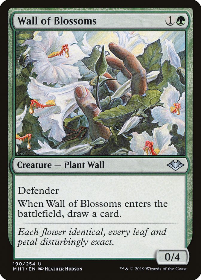 Wall of Blossoms [Modern Horizons] | Spectrum Games