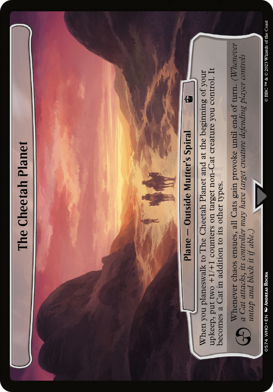 The Cheetah Planet [Doctor Who] | Spectrum Games