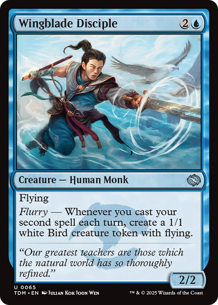 Wingblade Disciple [Tarkir: Dragonstorm] | Spectrum Games