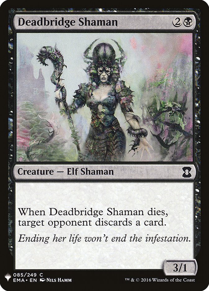 Deadbridge Shaman [Mystery Booster] | Spectrum Games