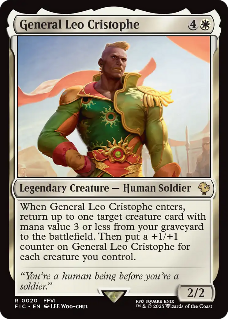 General Leo Cristophe [FINAL FANTASY Commander] | Spectrum Games