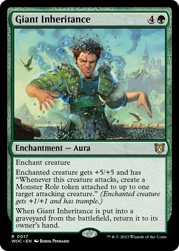 Giant Inheritance [Wilds of Eldraine Commander] | Spectrum Games