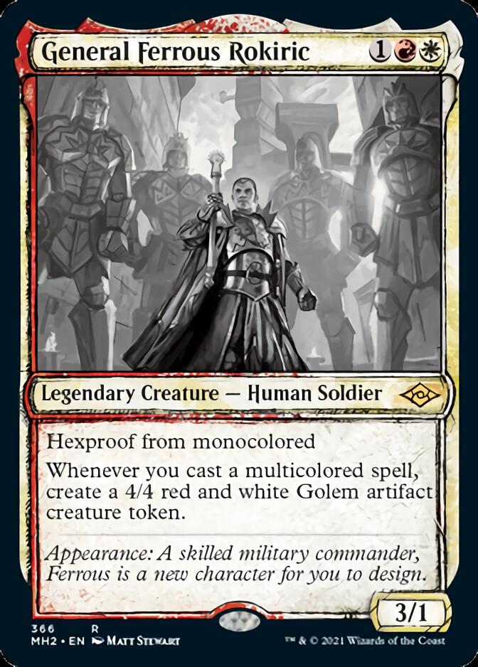 General Ferrous Rokiric (Sketch) [Modern Horizons 2] | Spectrum Games