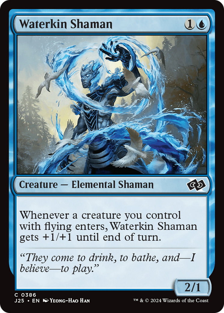 Waterkin Shaman [Foundations Jumpstart] | Spectrum Games